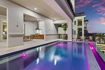 Oceanfront Custom Pool by Stoughton and Duran